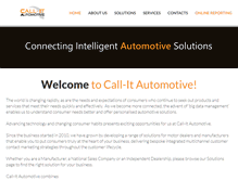 Tablet Screenshot of callitautomotive.com